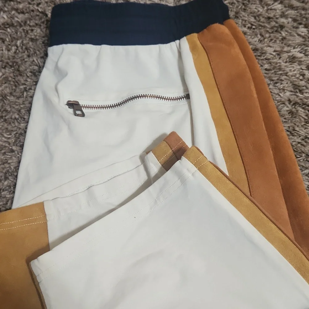Makobi Mens Colorblock Casual Shorts